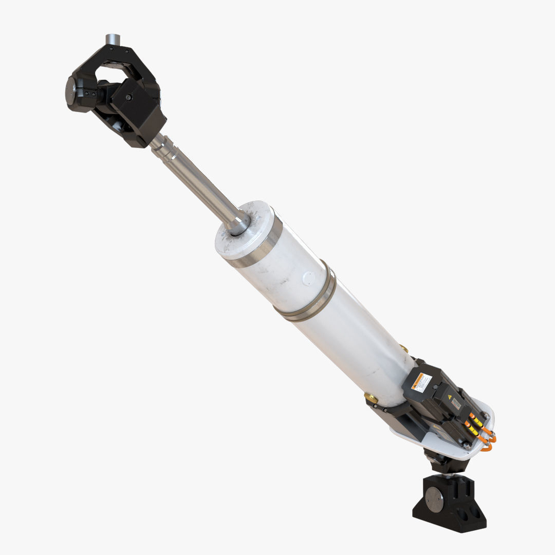 Hydraulic Cylinder Piston  3D model_7