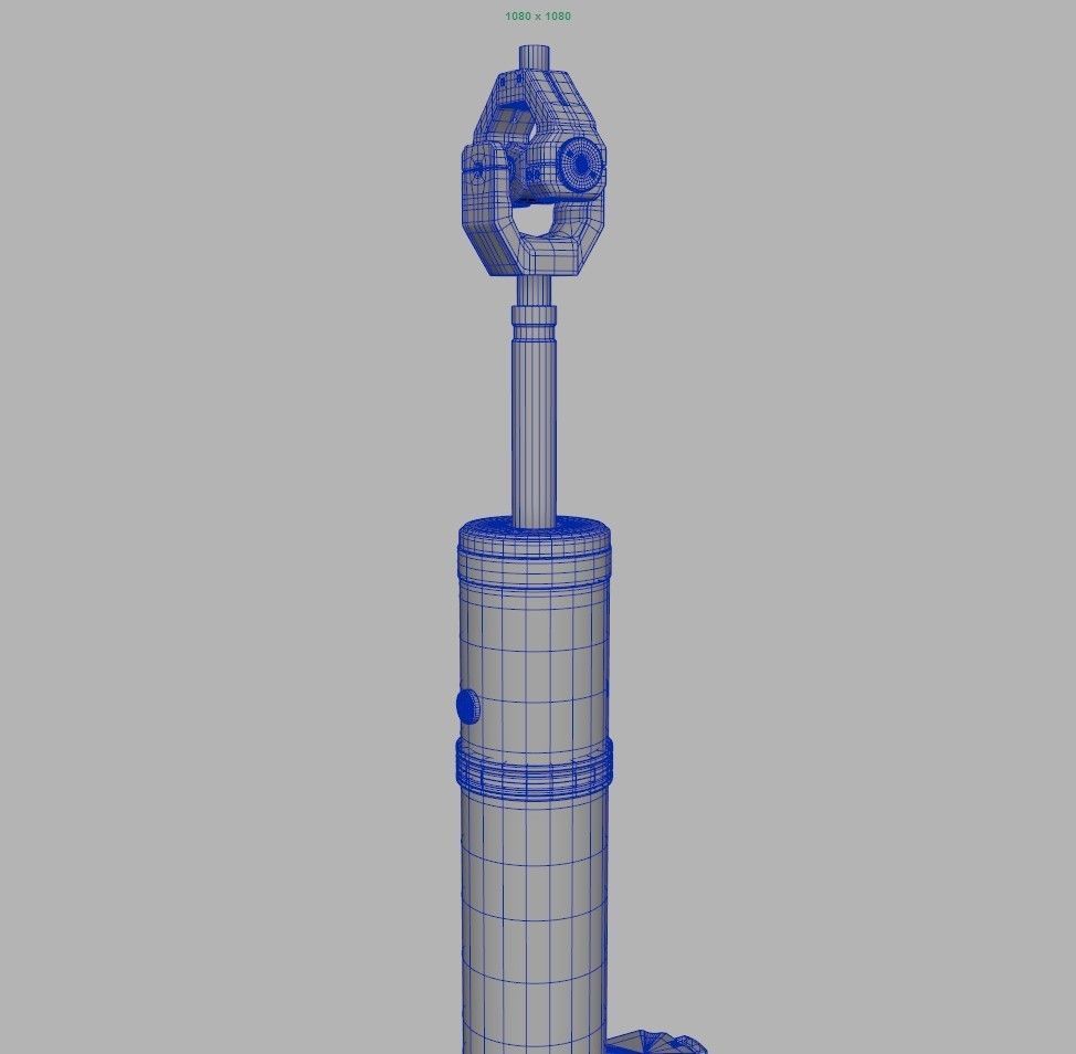 Hydraulic Cylinder Piston  3D model_11