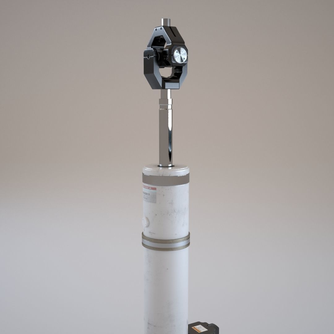 Hydraulic Cylinder Piston  3D model_4