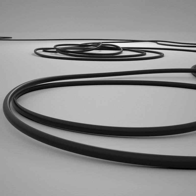 Floor Wire 3D model_1
