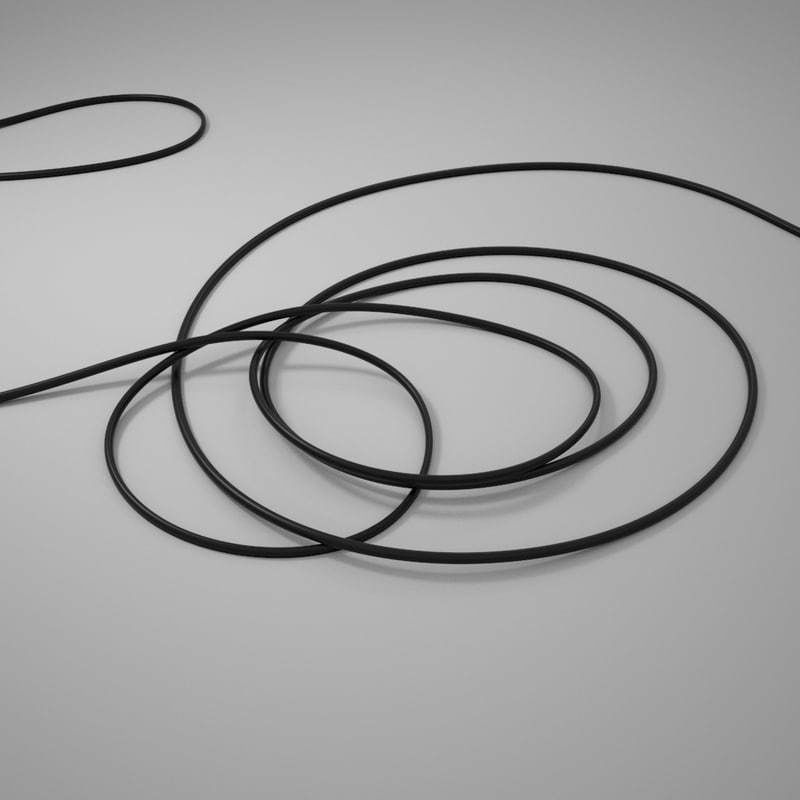 Floor Wire 3D model_4