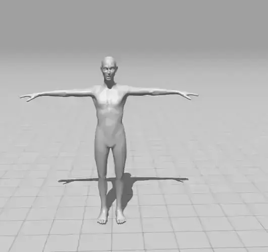 Male Zombie ready for game