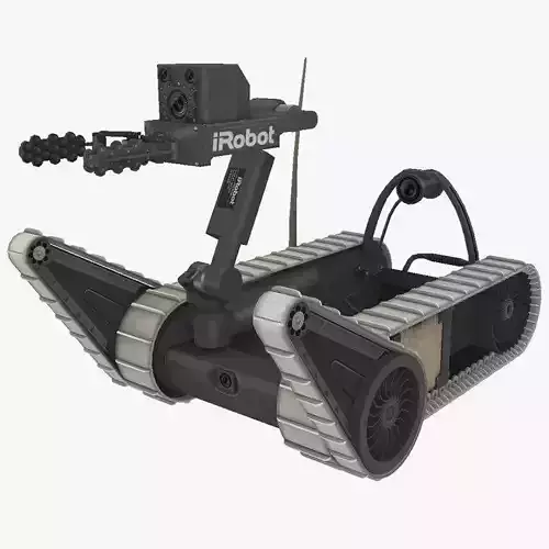 iRobot SUGV 310 Low-poly 3D model