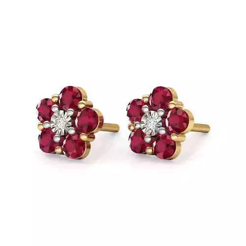 Ellie Twisted Stud Earring