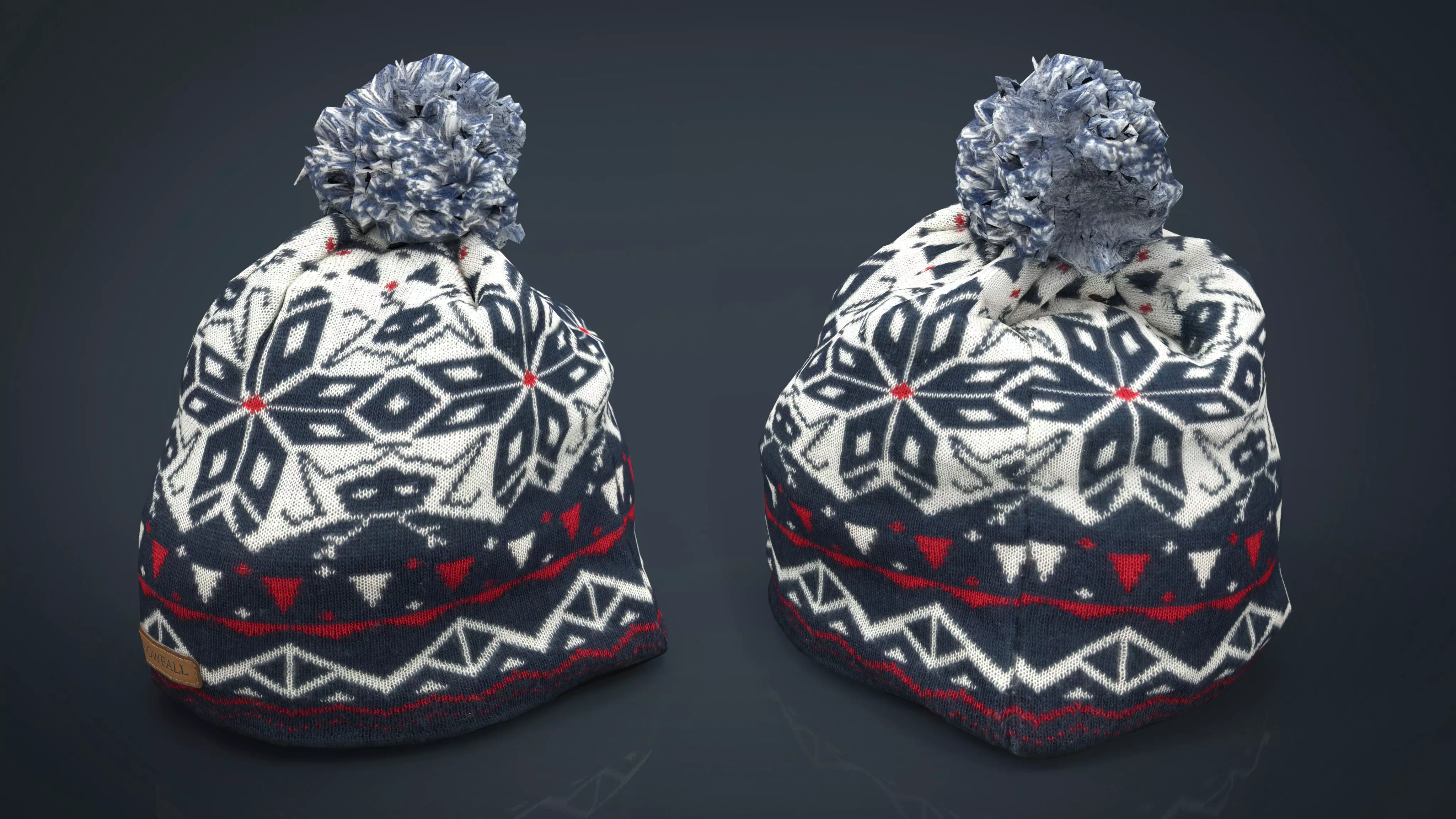3D model Winter Hat 3 VR / AR / low-poly | CGTrader