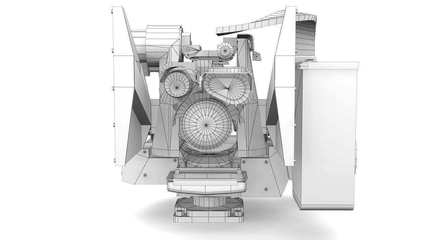 Crows Kongsberg Low-poly 3D model_16