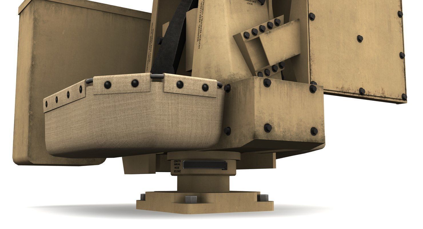 Crows Kongsberg Low-poly 3D model_7