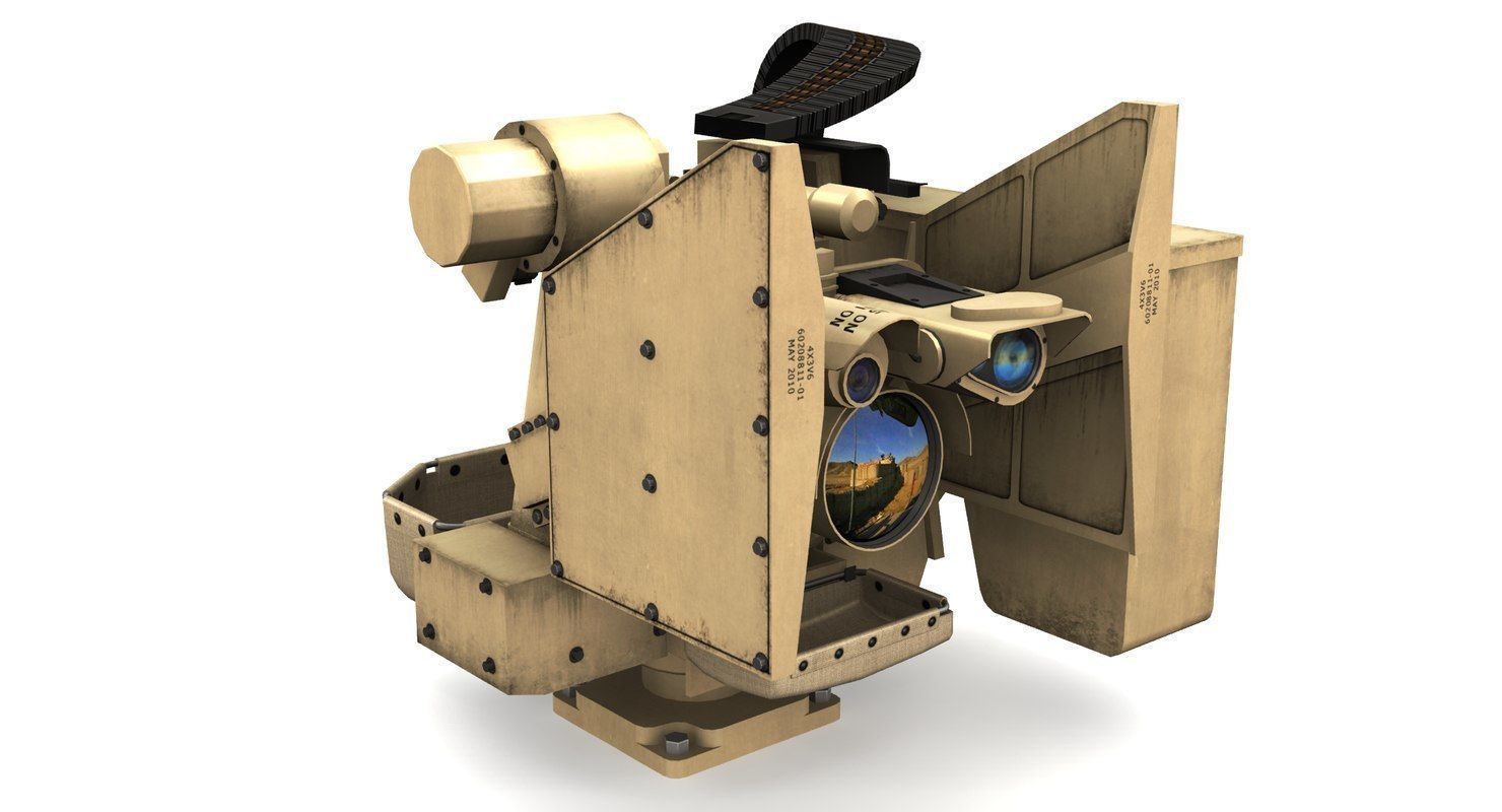 Crows Kongsberg Low-poly 3D model_3