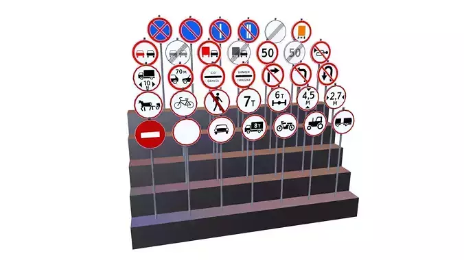 Road Prohibition signs