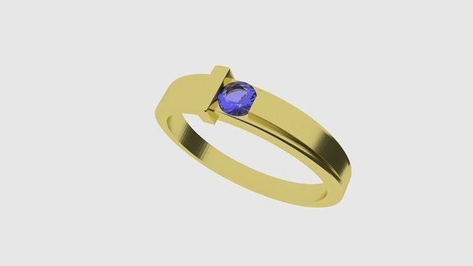 women rings 3D print model