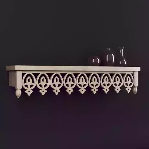 Wooden Shelf  01