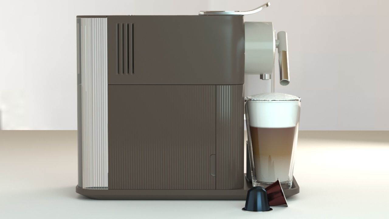 Nespresso Lattissima One 3D model_3
