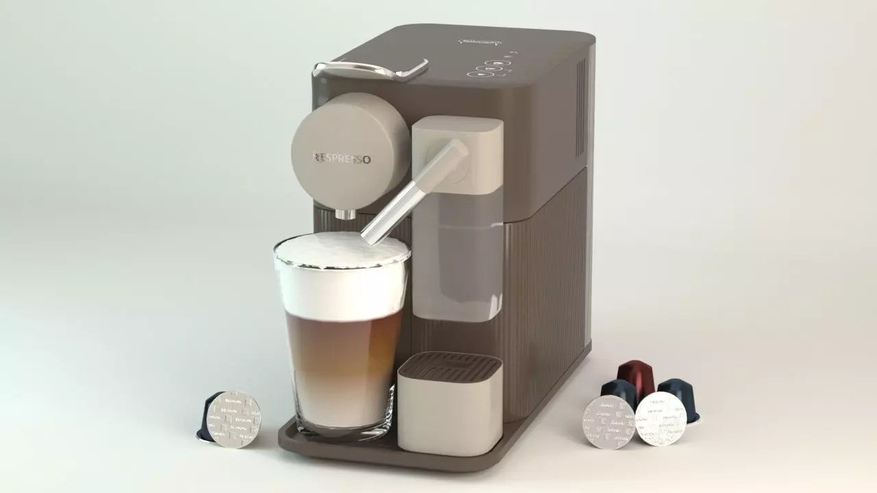 Nespresso Lattissima One 3D model_0