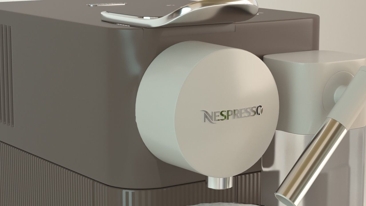 Nespresso Lattissima One 3D model_2