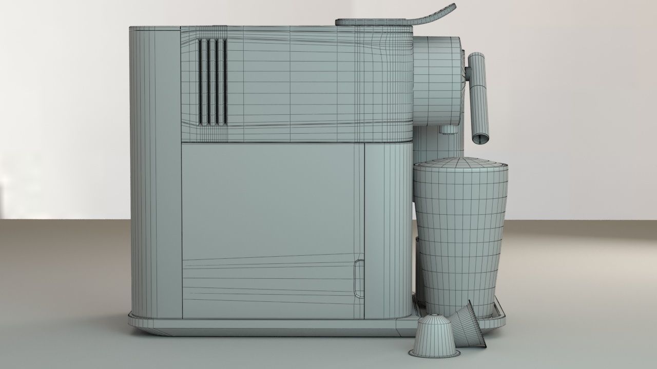 Nespresso Lattissima One 3D model_5