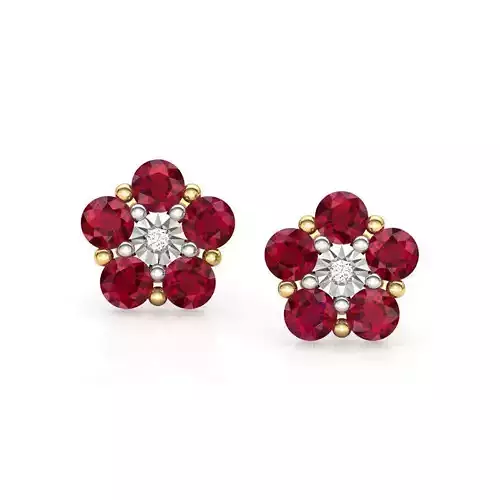 Ellie Twisted Stud Earring