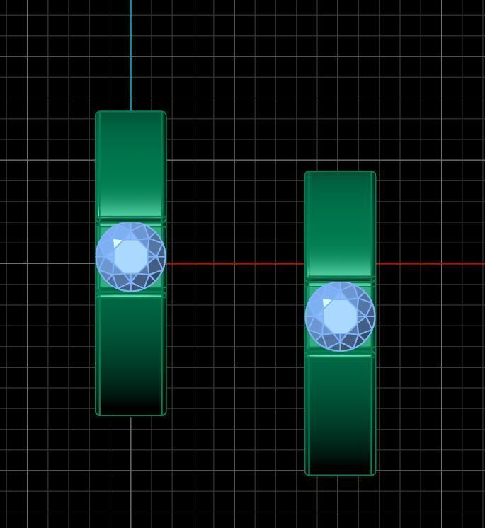 Neo Earrings 3D print model_9