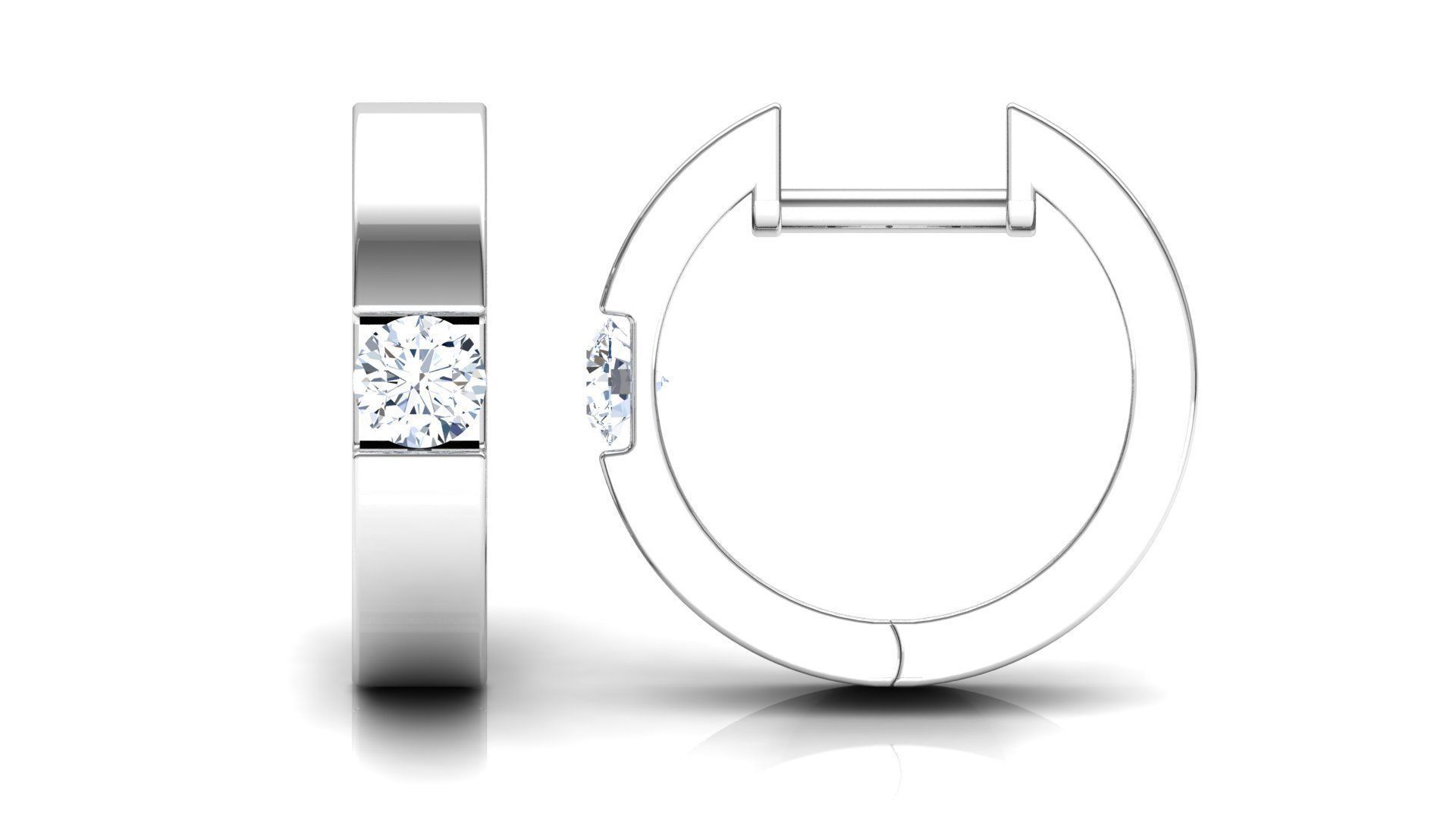 Neo Earrings 3D print model_4