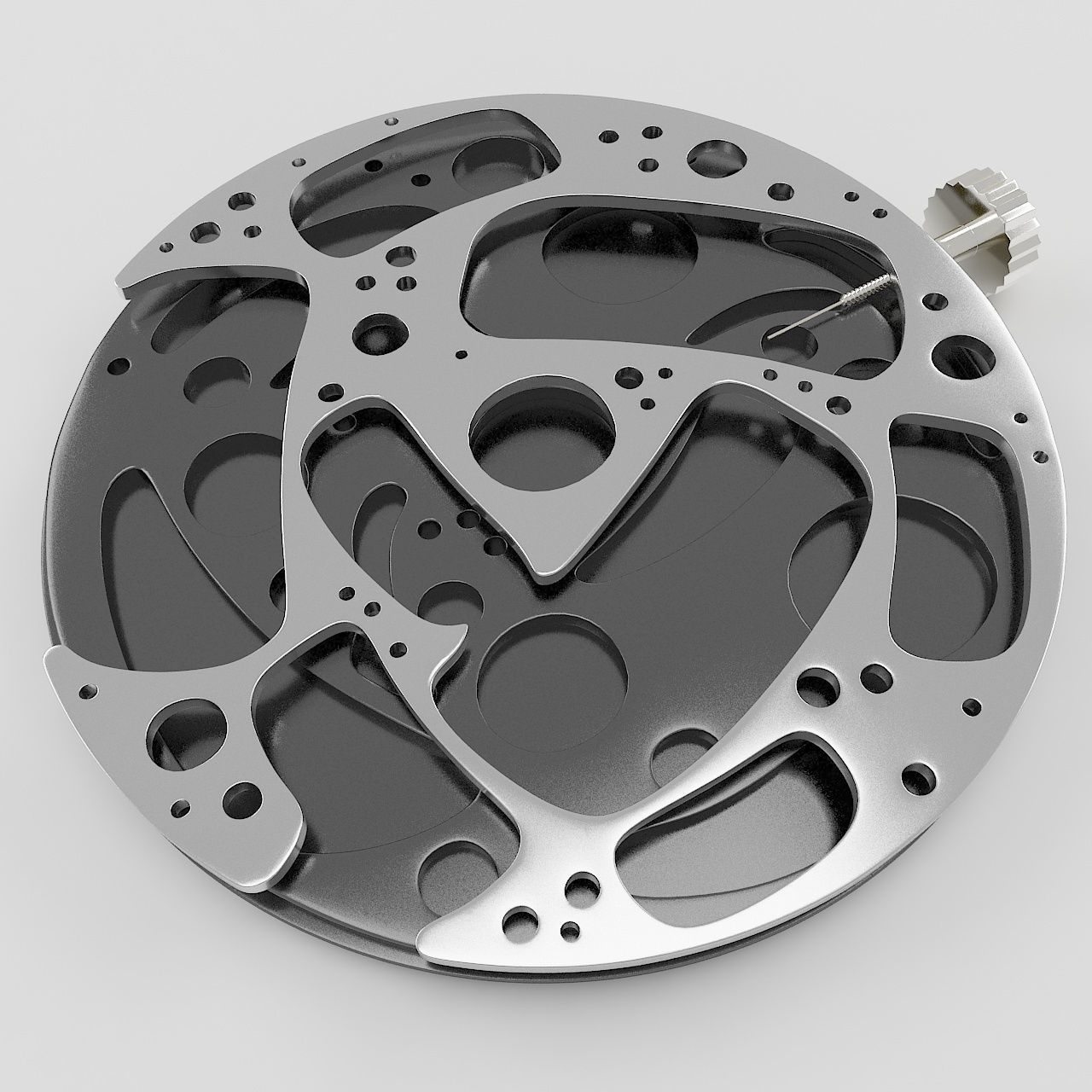 Watch Mechanism 3D model_2