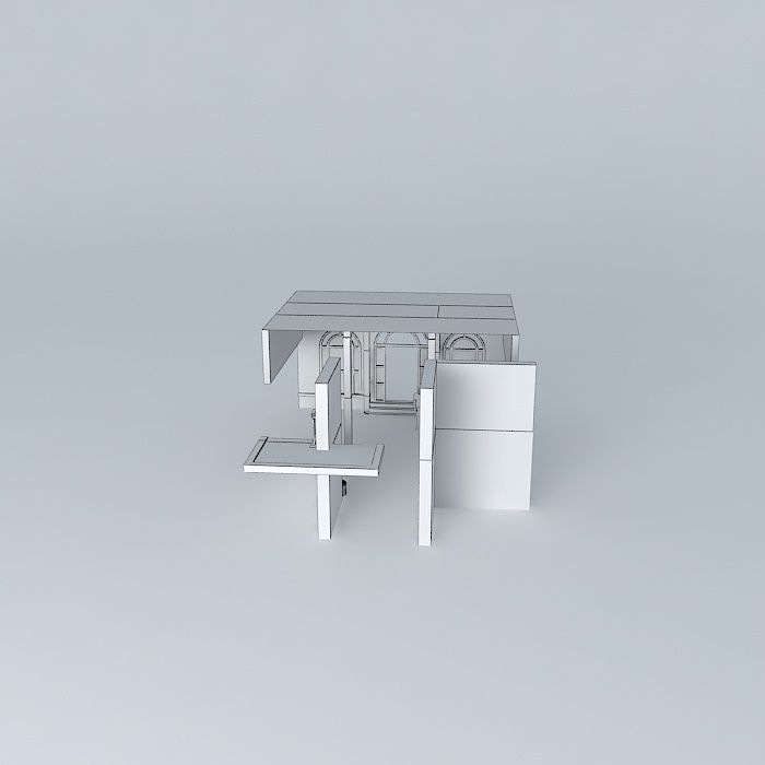 SPLIT movie serie scene Free 3D model_3