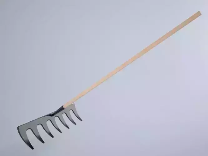 Garden Rake 3D model