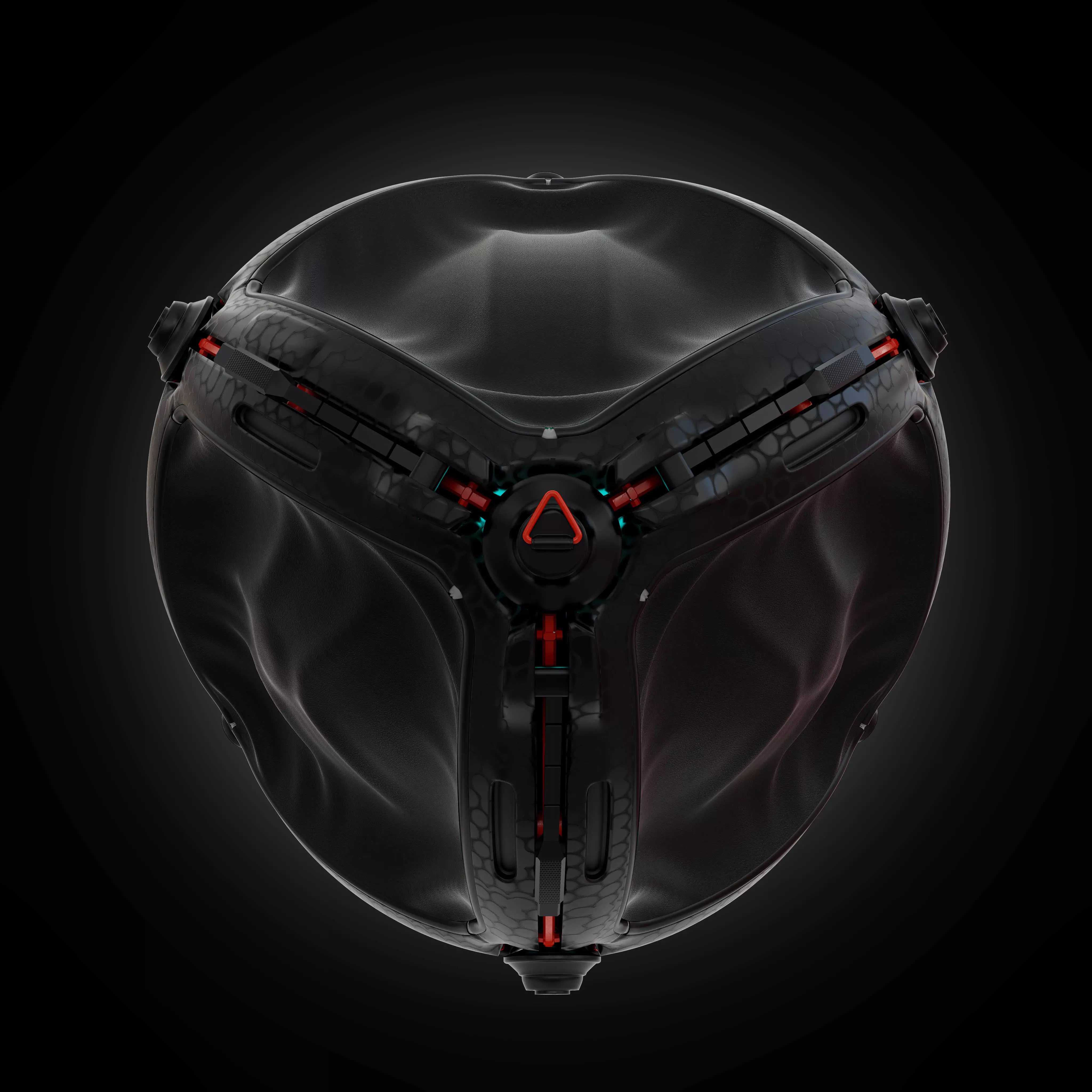 sci fi sphere 3D model
