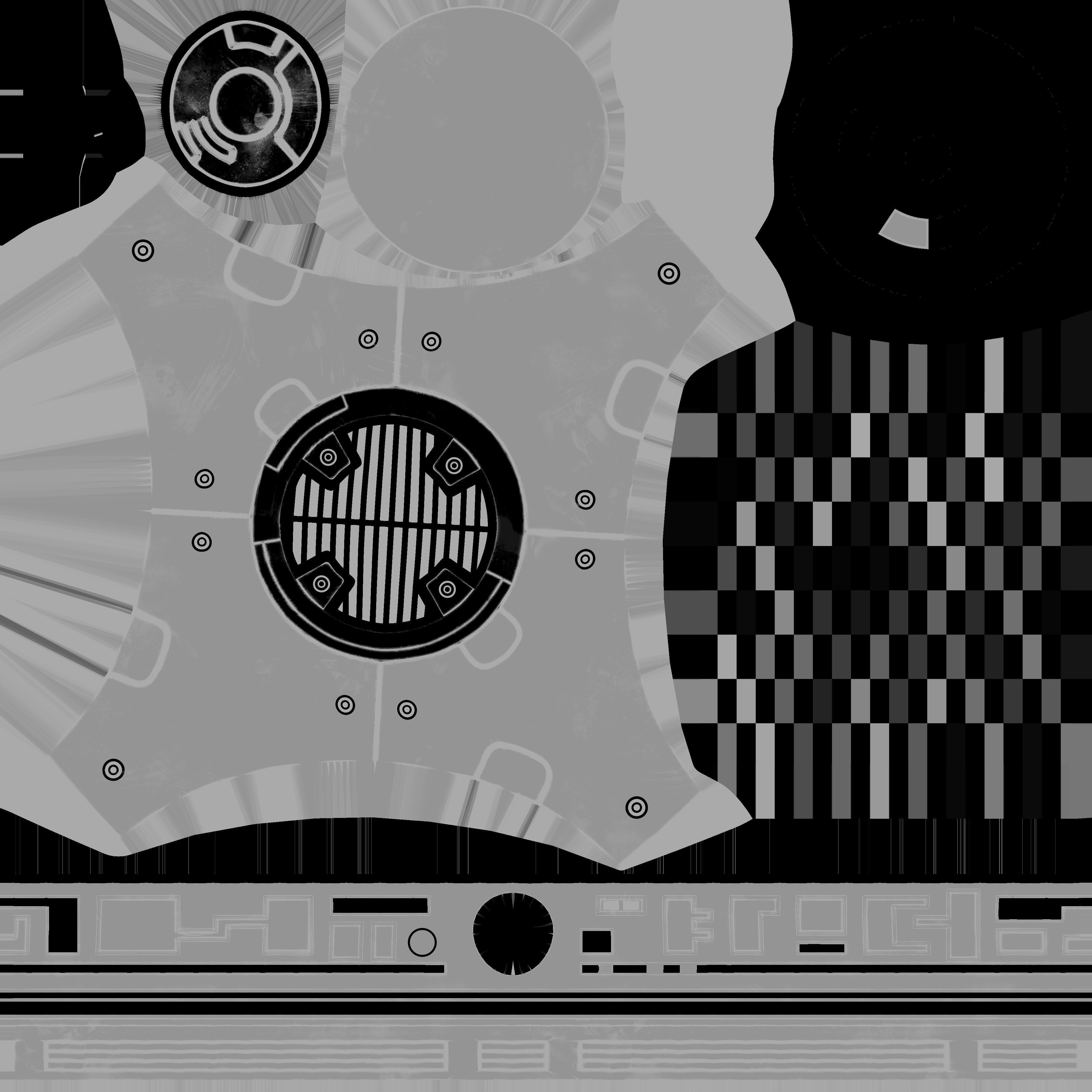 BB-9E Star Wars droid Free low-poly 3D model_14