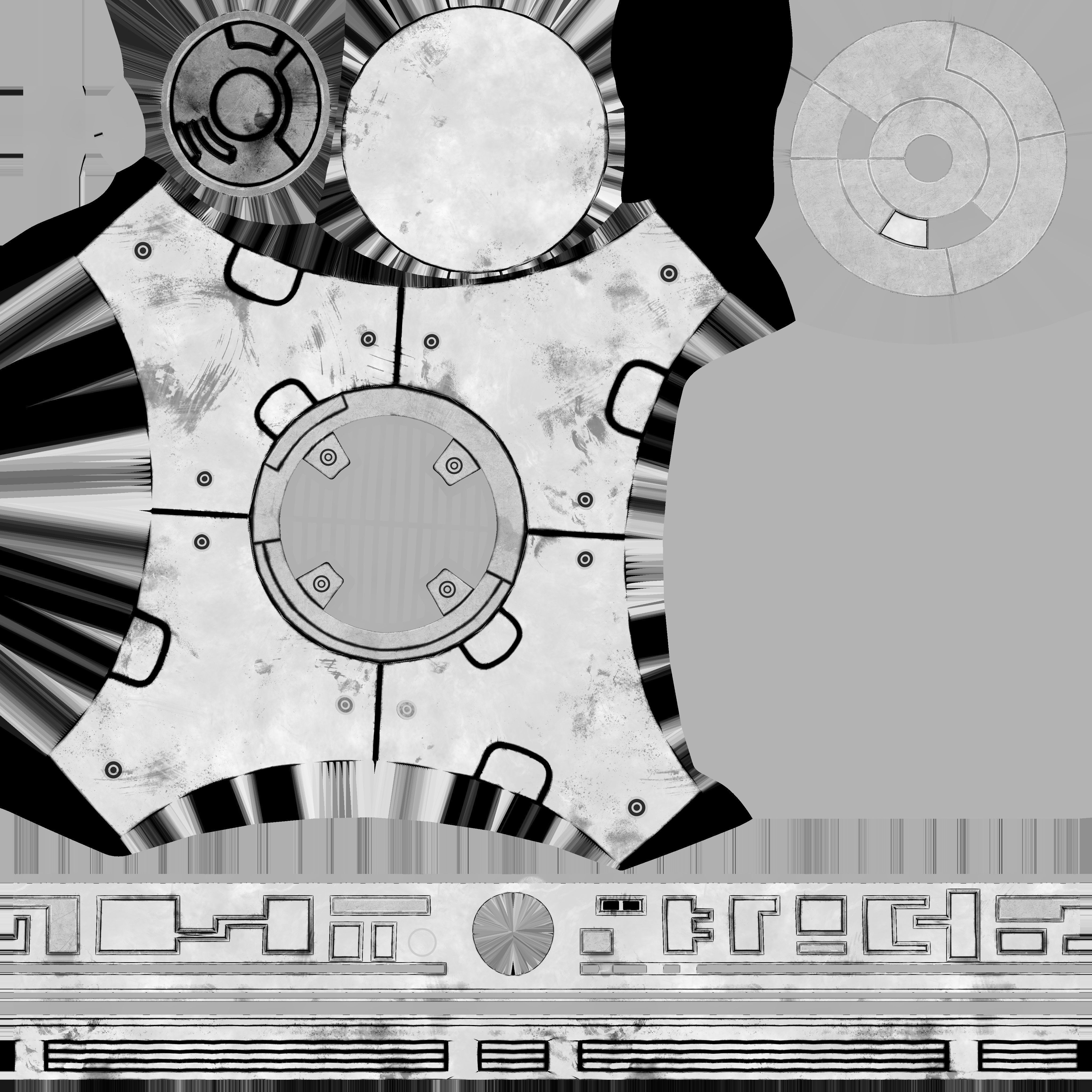 BB-9E Star Wars droid Free low-poly 3D model_18