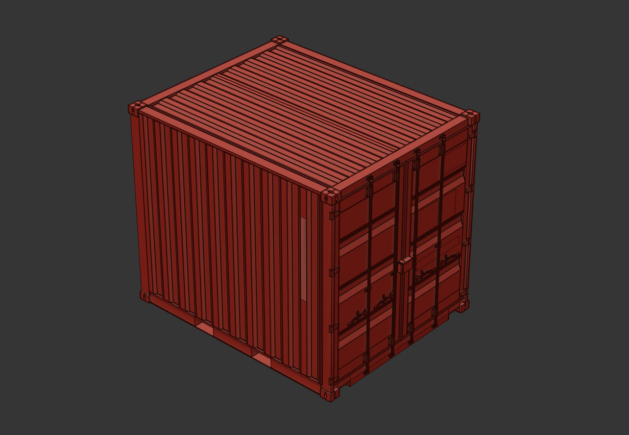 Container - 10 3D model_5