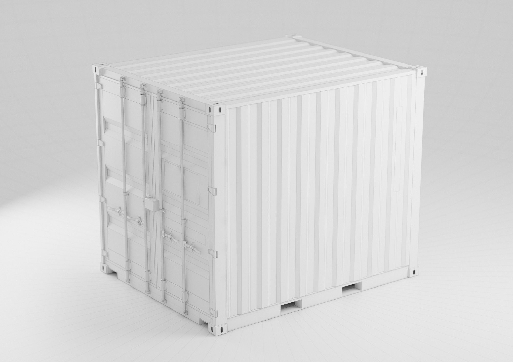 Container - 10 3D model_3