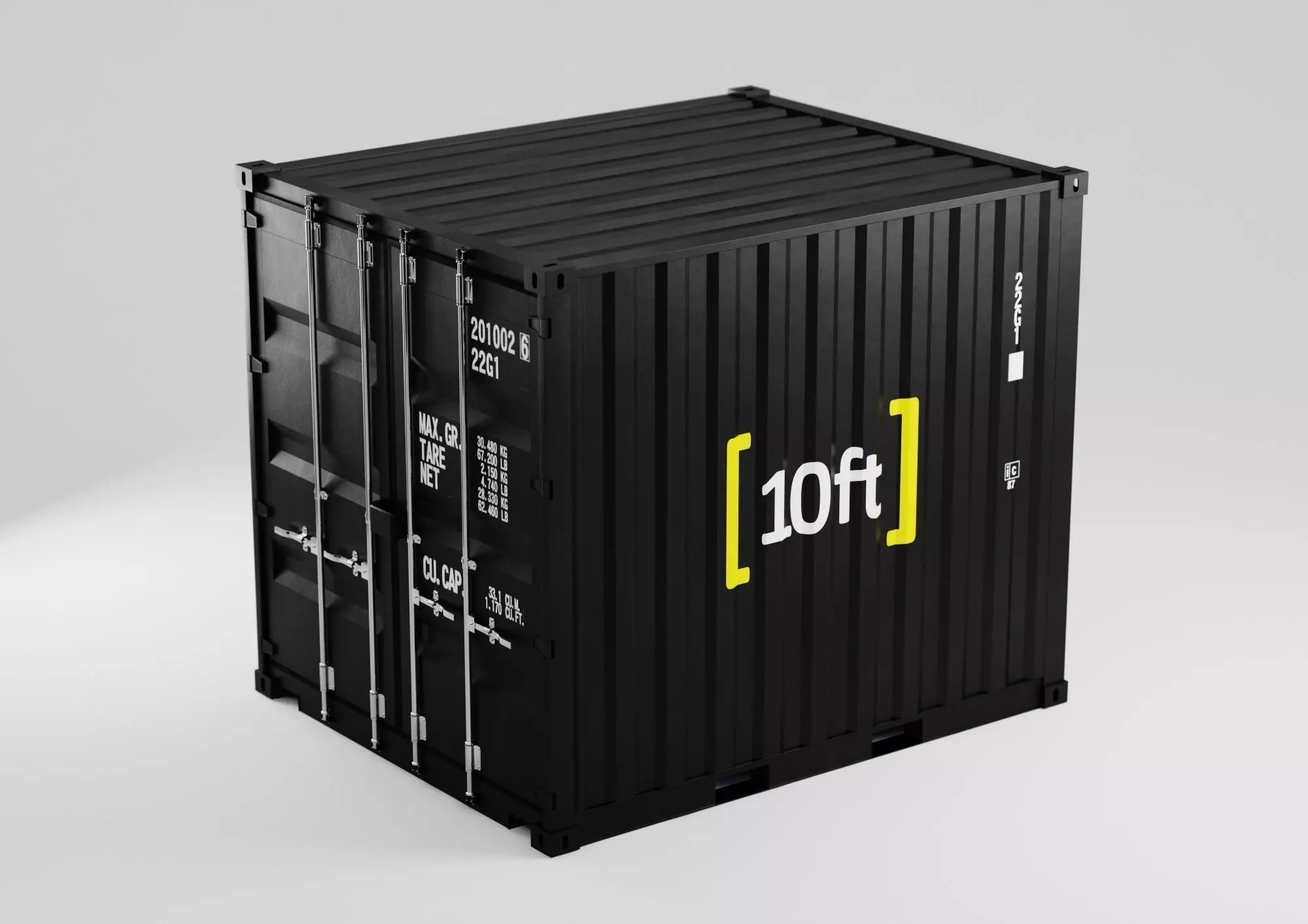 Container - 10 3D model_0