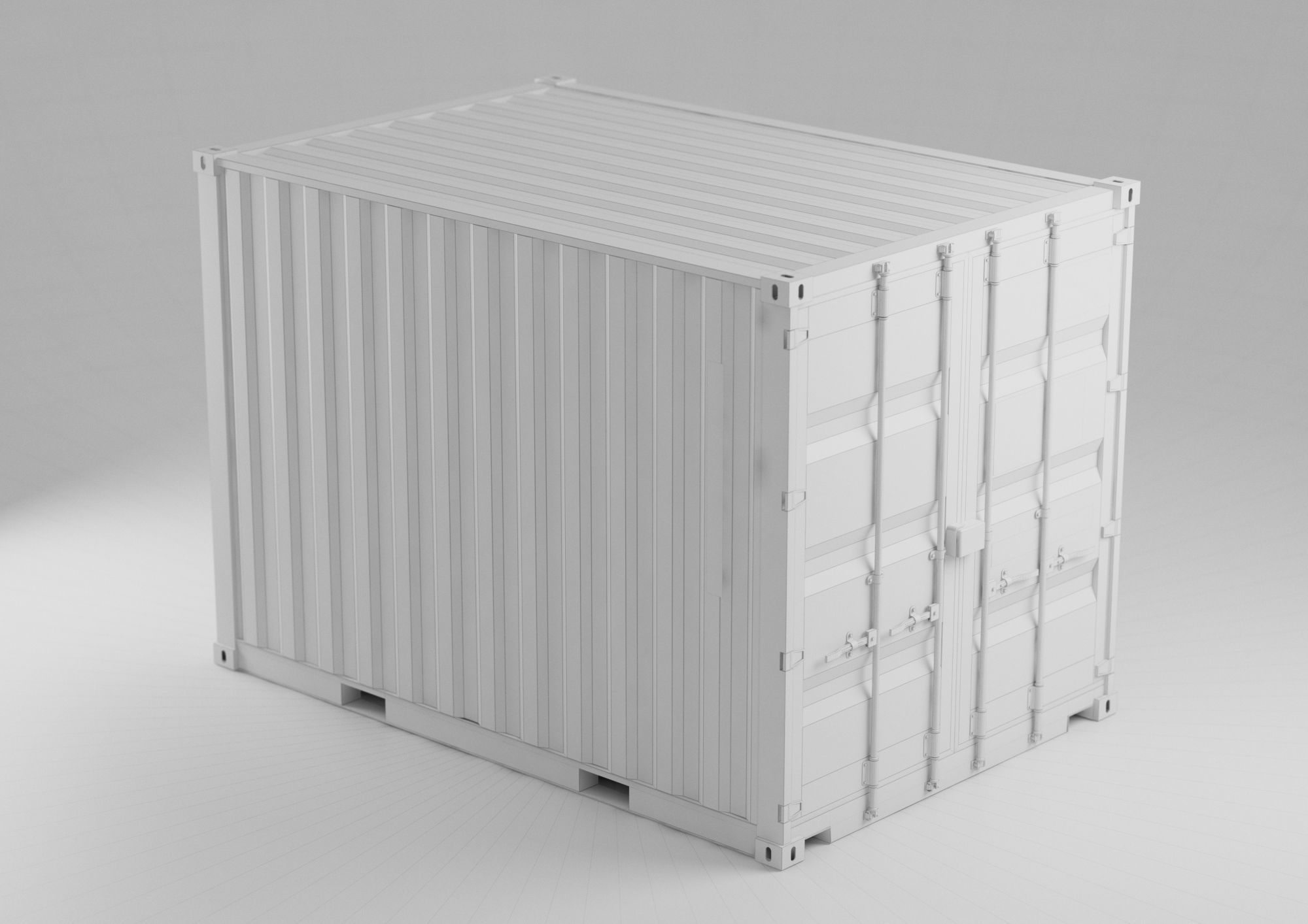 Container - 12 3D model_4