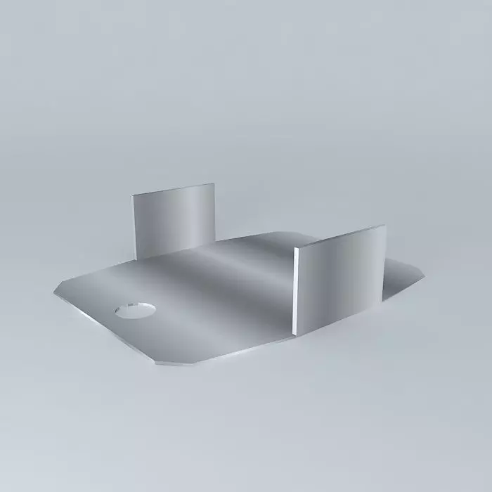 Flex C 5 1 2 Curved Wall wo Stud Free 3D model