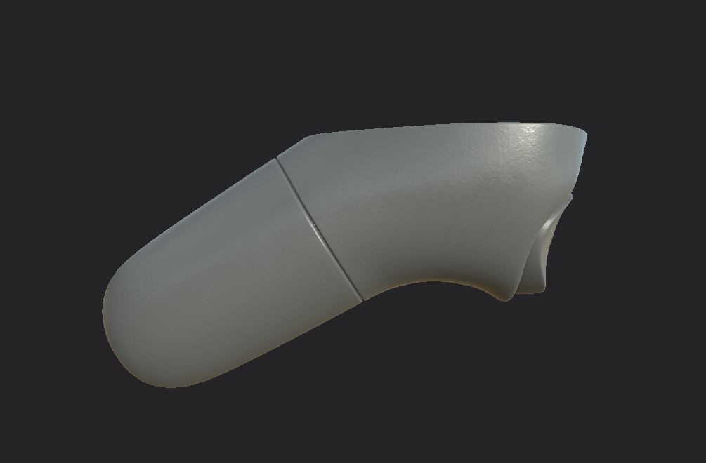 Oculus Go Controller VR 3D model_5