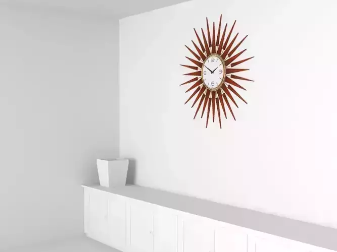 Wall Clock 3D model