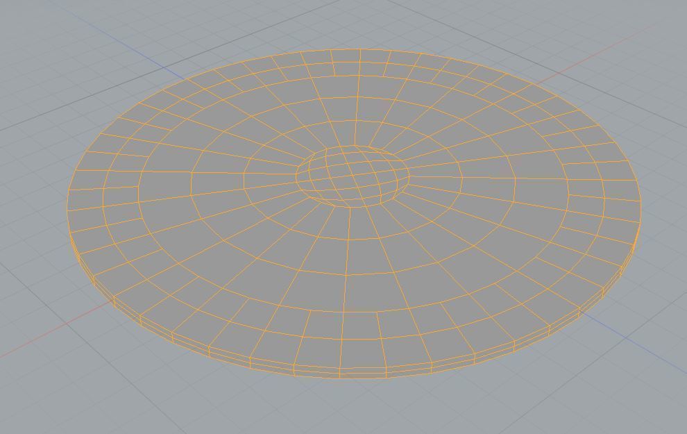 Round wooden shield game ready Low-poly 3D model_7