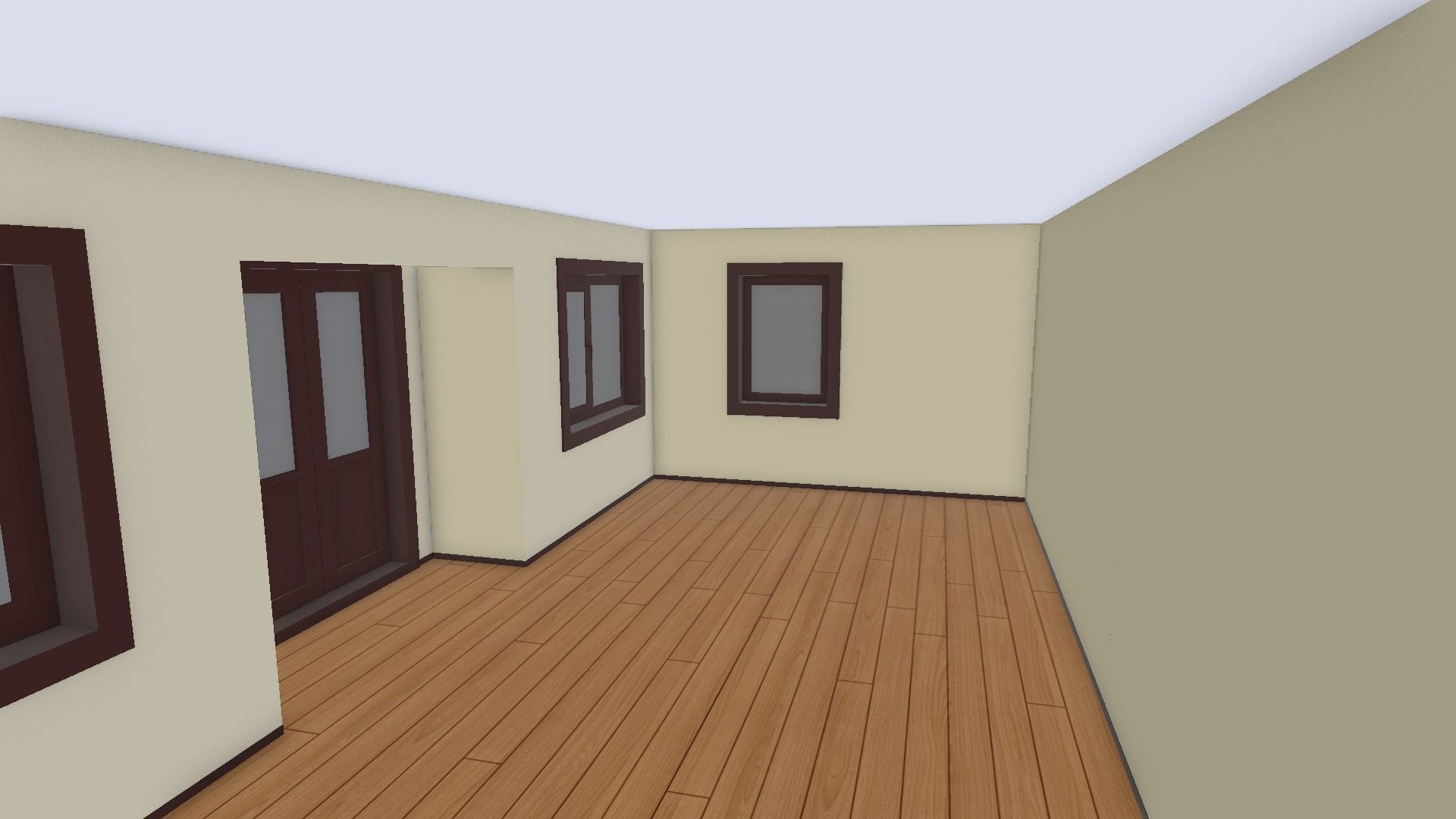 Cottage house 1 3D model_25