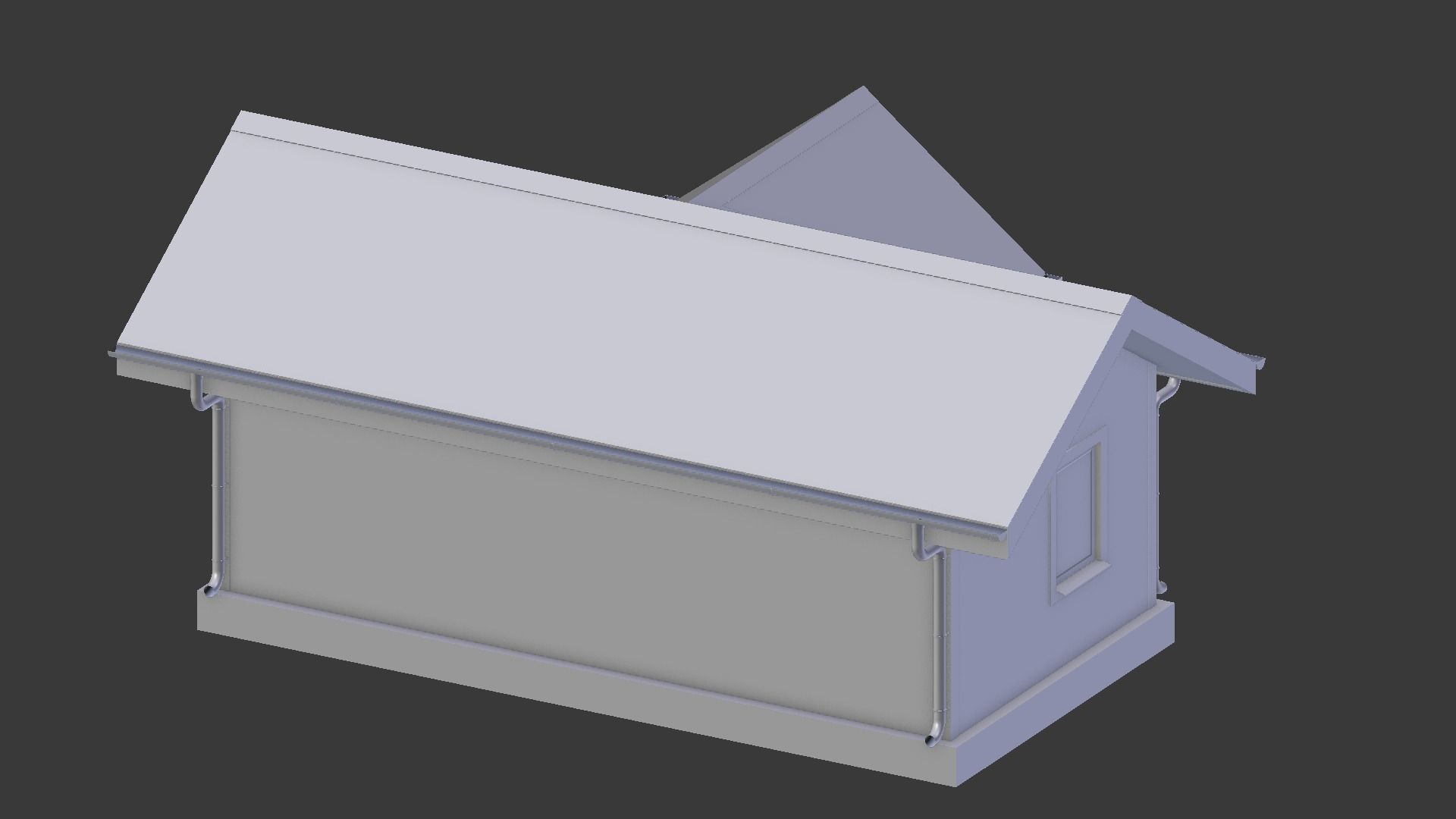 Cottage house 1 3D model_17