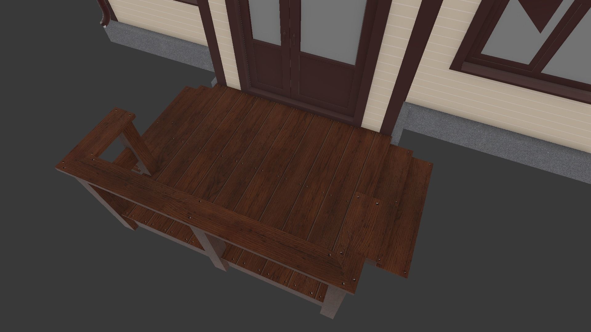 Cottage house 1 3D model_26