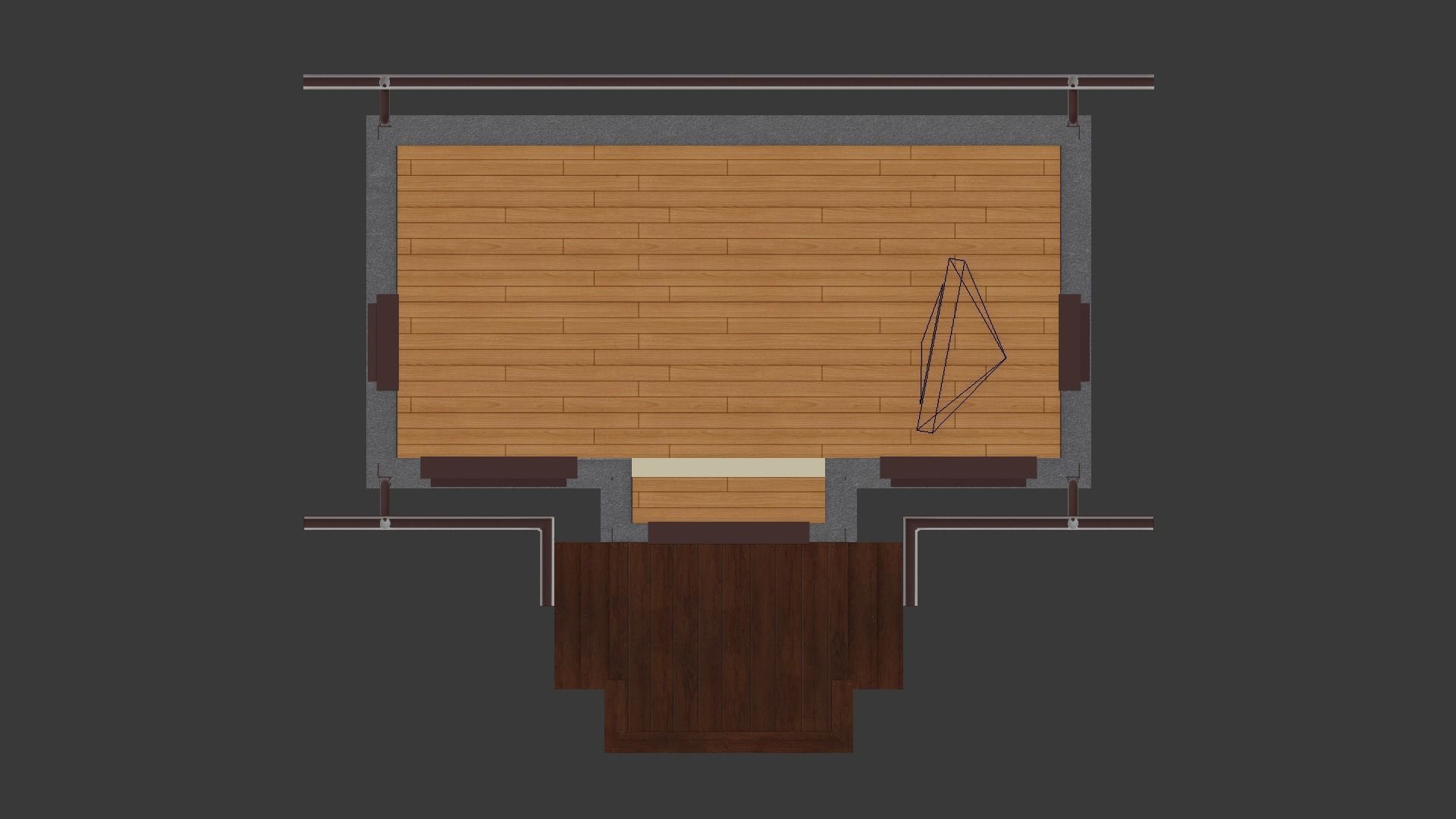 Cottage house 1 3D model_13