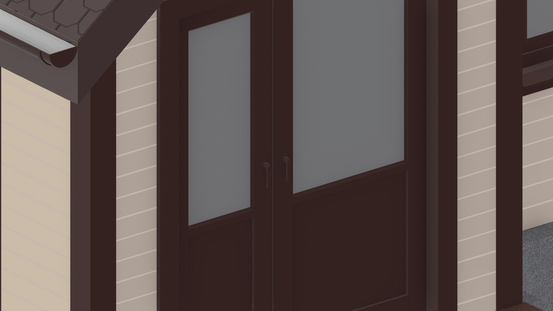 Cottage house 1 3D model_11