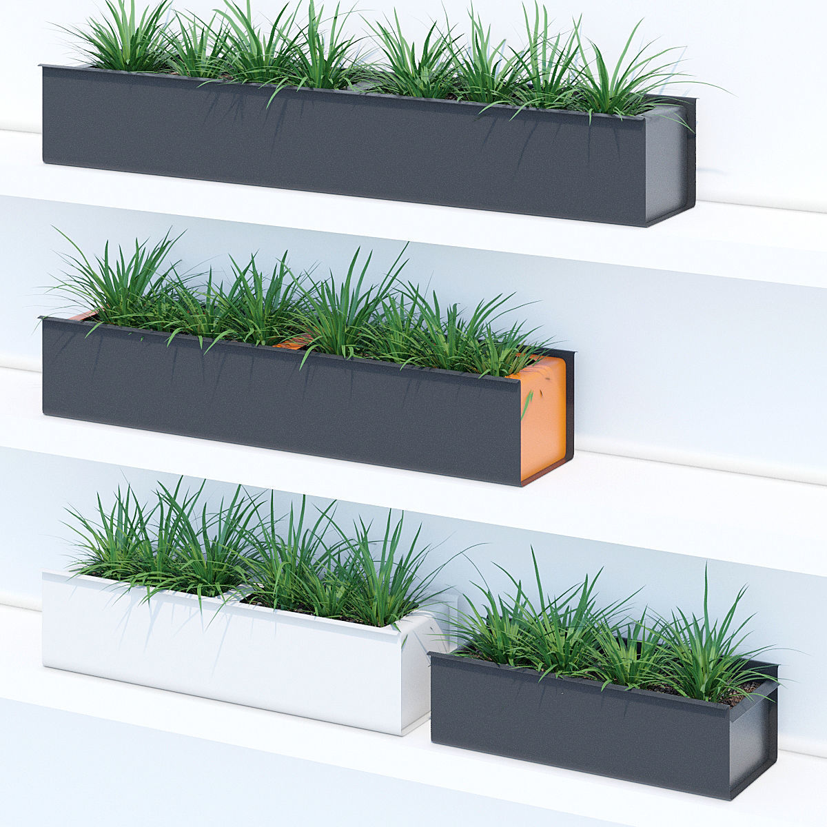 Sunset two 3D model_2