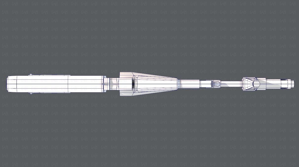 Gun 02 Low-poly 3D model_42