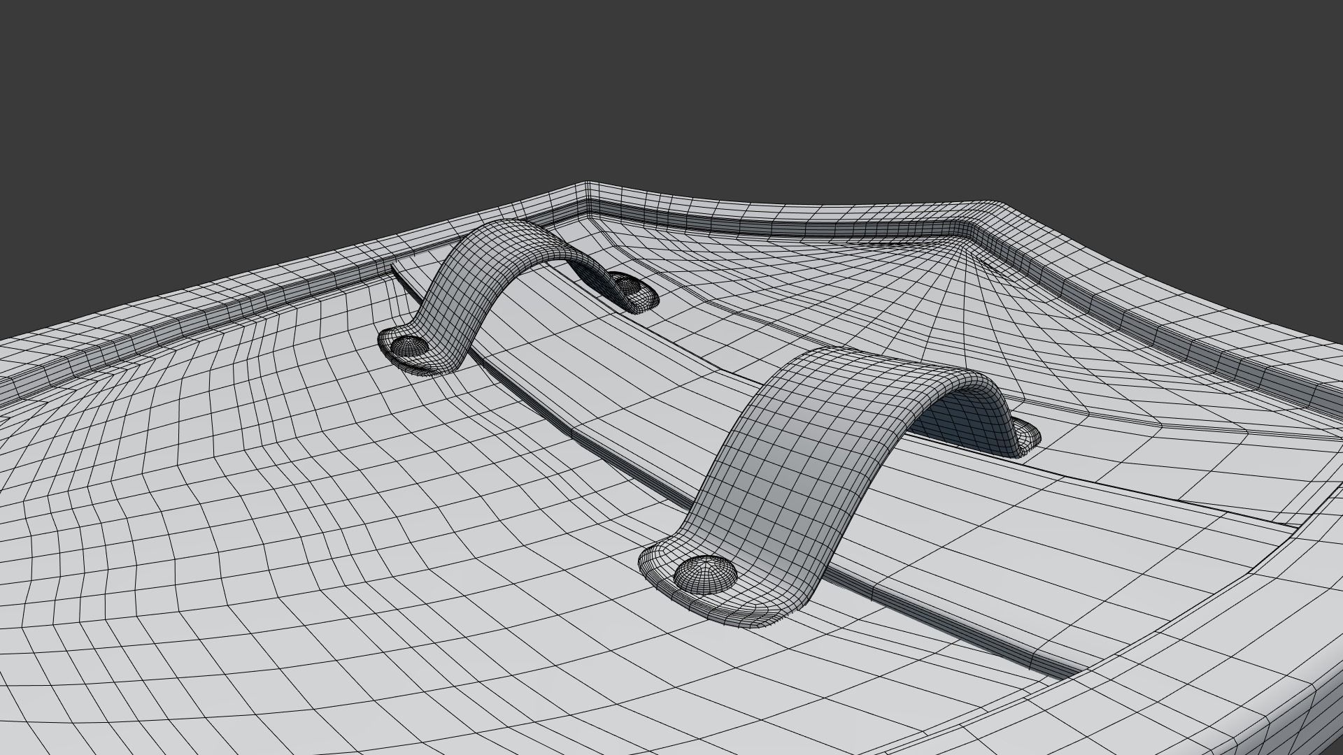 Legend of Zelda - Hylian Shield Low-poly 3D model_11