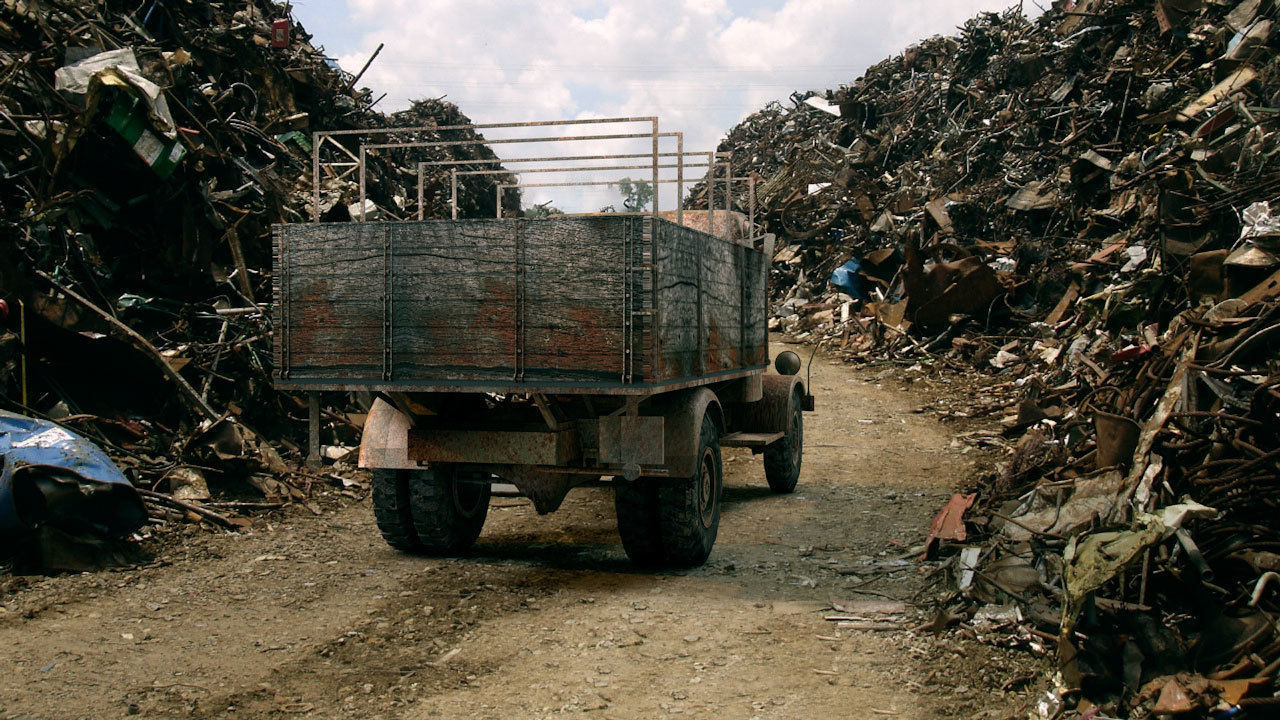 Rusty Truck 3D model_1