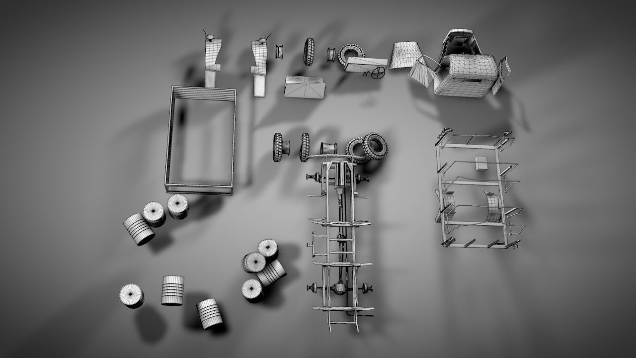 Rusty Truck 3D model_14