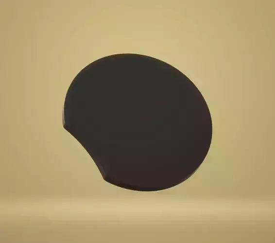 Solid 6mm thick Mouse Ear