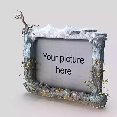 Ground picture frame