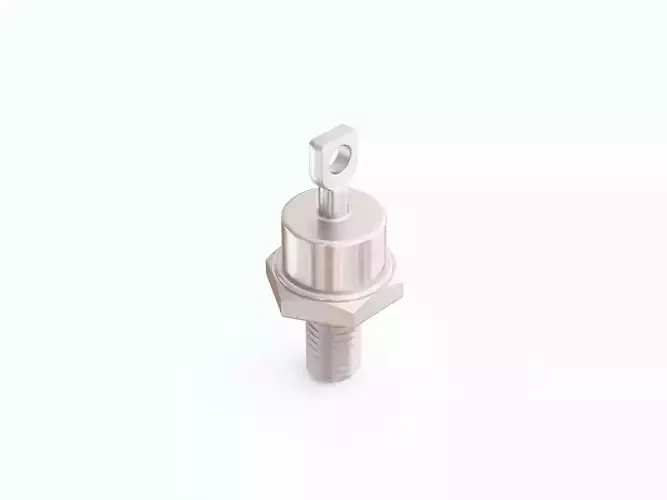 Diode metal screw 3D model
