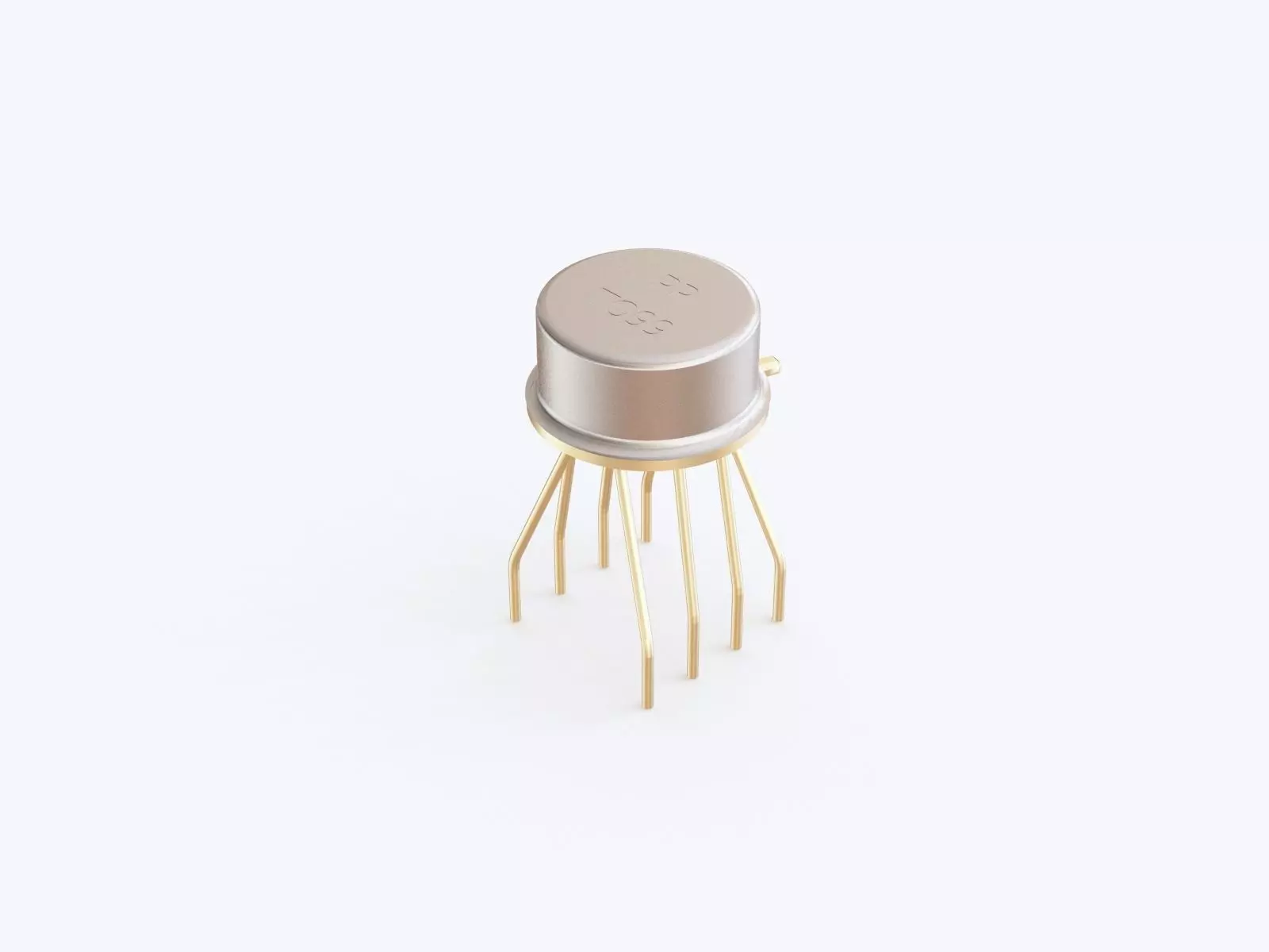 To99 TO99 8-pin 3D model | CGTrader
